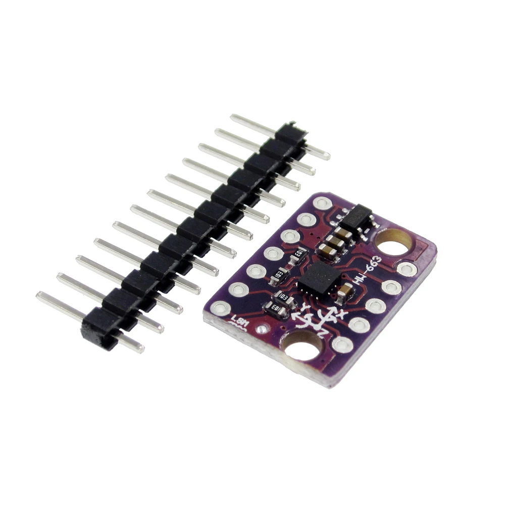 GY-LSM6DS3 LSM6DS3 Accelerometer Gyro Embedded Digital Temperature Sensor Module SPI IIC I2C Interface 8kb FIFO Buffer 5V | Электроника