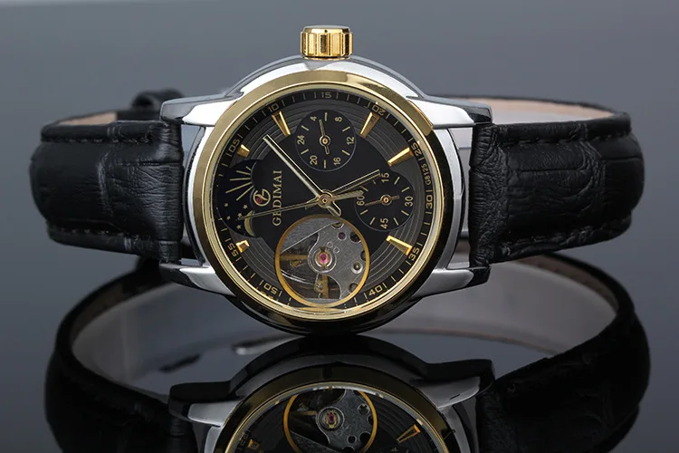 Часы GEDIMAI женские механические брендовые водонепроницаемые автоматические