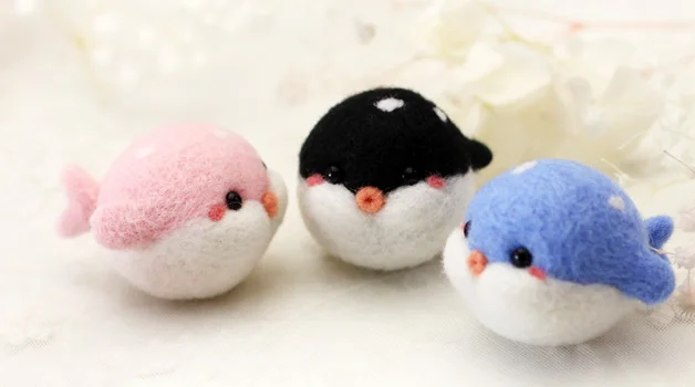  Пряжка для ключей комплект с рисунками Шерсть Кружево шерстяной фетр иглы