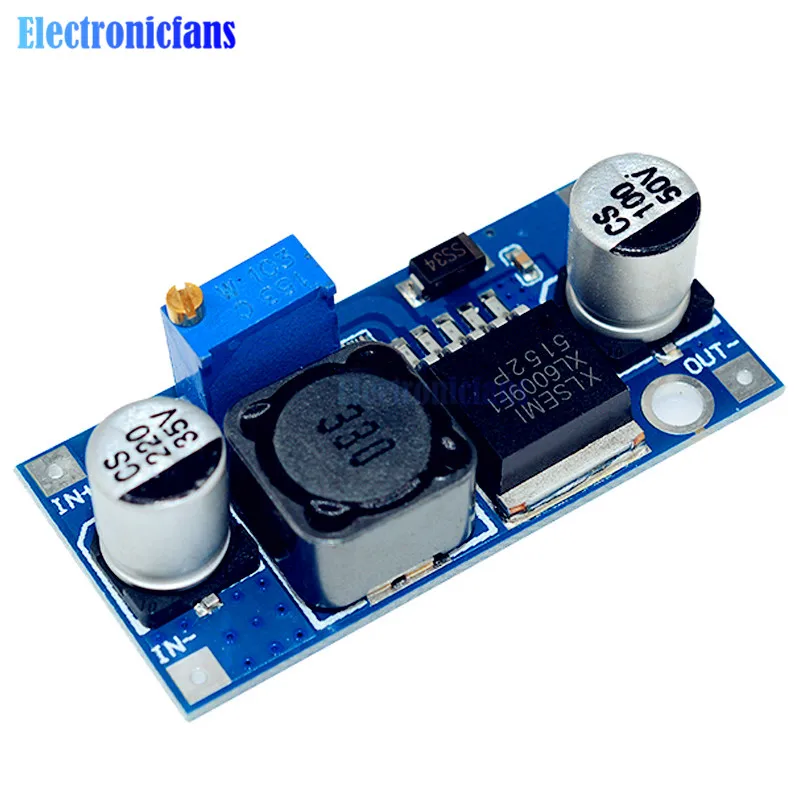 10pcs/lot XL6009 DC-DC Booster module Power supply output is adjustable Super LM2577 The largest 4A current | Электронные