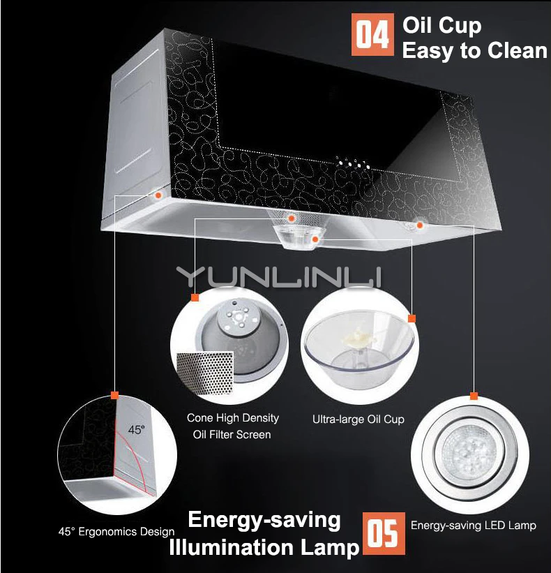 Range Hood Top Suction Deep Cover Type Large | Бытовая техника