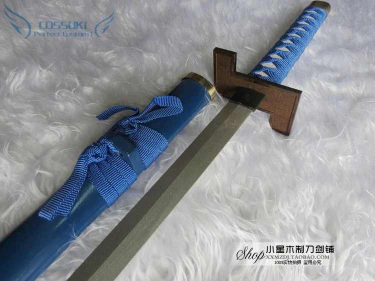 Высокое качество Bleach Espada Grimmjow Jeagerjaques Zanpakutou Катана реквизит самурайский меч оружие деревянное лезвие 100 см косплей реквизит
