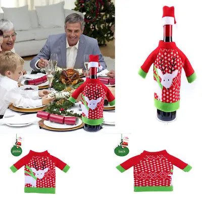 Рождественский Белый олень Инновационная крышка для бутылки вина в ресторане