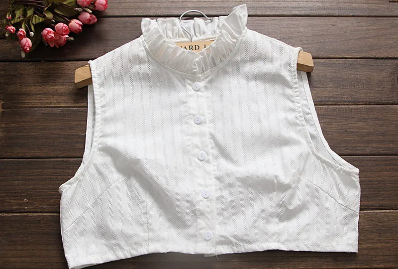 Женская рубашка со съемным воротником | Украшения и аксессуары