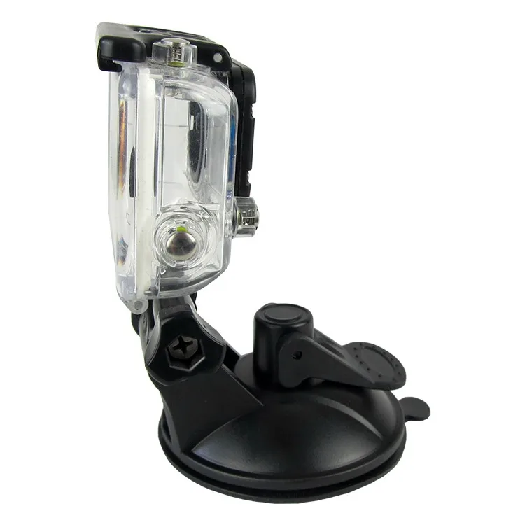 TELESIN 8 см Автомобильная присоска держатель штатива Адаптер для GoPro Hero 8 7 6 5 4 3 2 для Xiaomi YI 4K для SJCAM для eken камеры