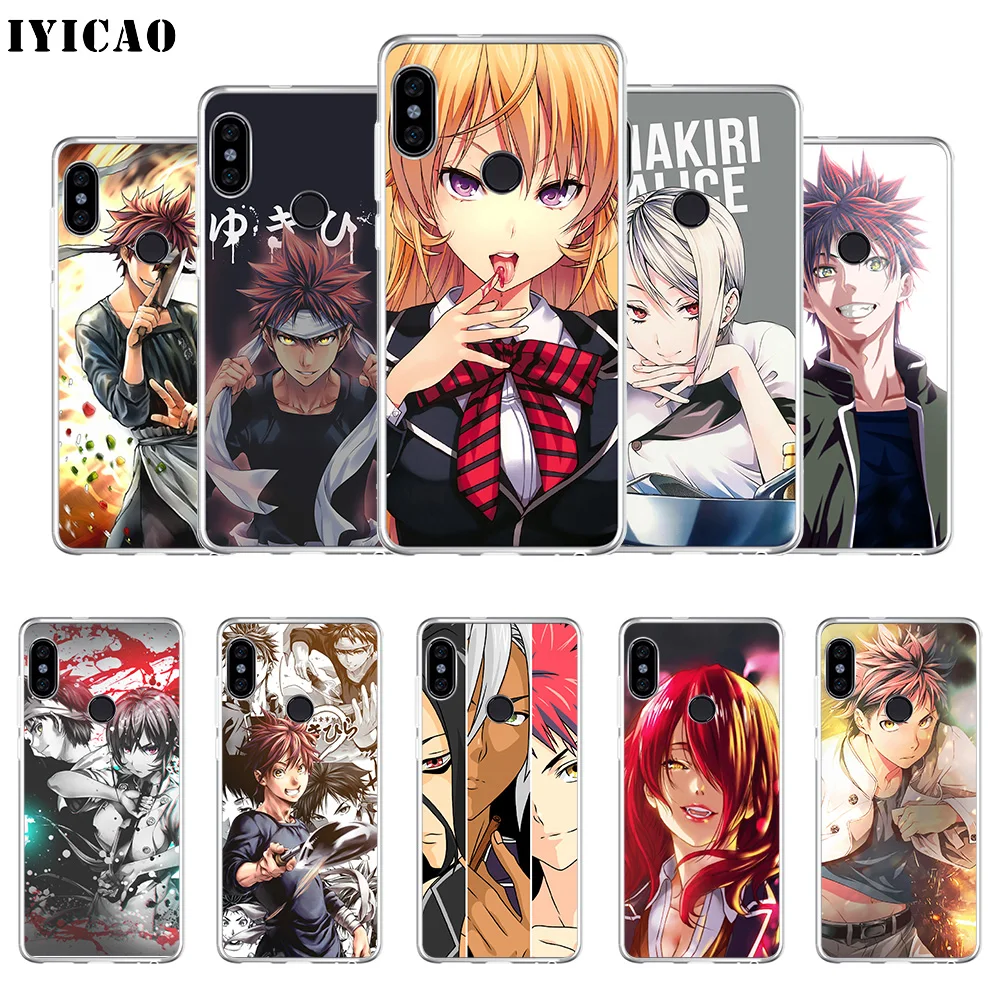IYICAO Shokugeki no Soma Мягкий силиконовый чехол для телефона Xiaomi Redmi 4A 5A 6A Note 7 6 5 Pro Plus 4X