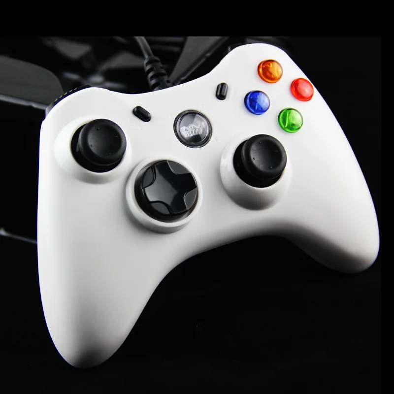 WELCOM USB Проводная Геймпад Joypad Контроллер Для Microsoft Xbox 360 Slim ШТ. Windows7 Джойстик