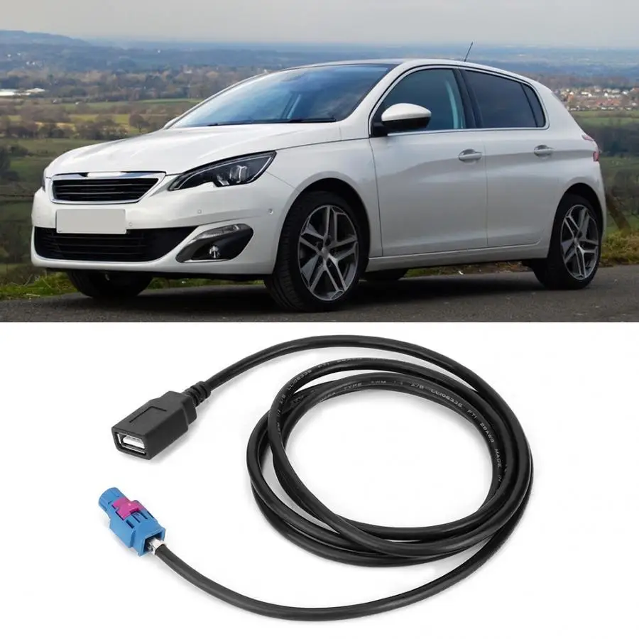 Экран управления хостом USB кабель подходит для peugeot 308 308 s 408 Citroen RCC хост экран USB Кабель автомобильные аксессуары