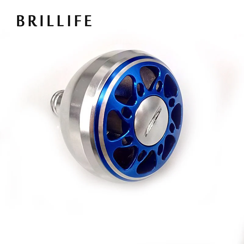 BRILLIFE катушка ручки DIY 2 подшипники алюминиевая Firshing ручка для Shimano Daiwa ABU Garcia