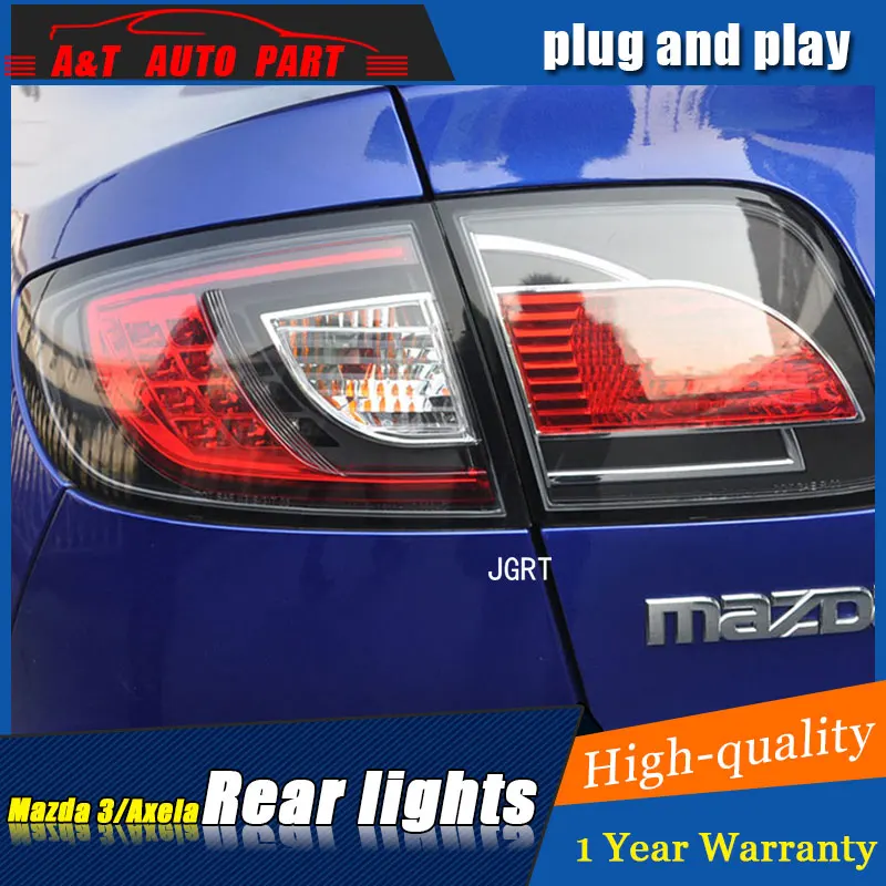 Аксессуары для стайлинга автомобиля Mazda 3 задние фонари светодиодные 2006 2013 DRL +