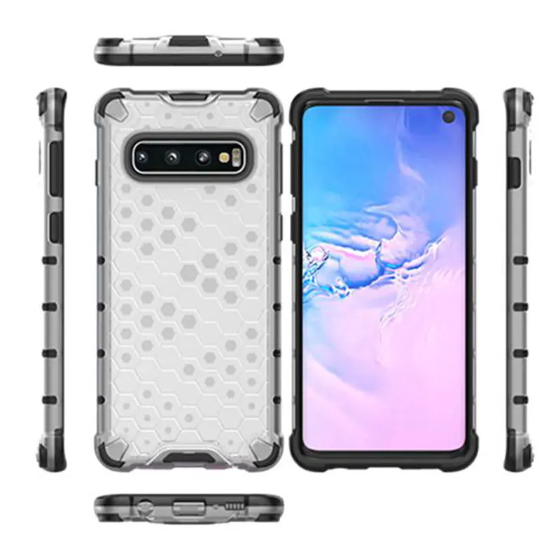 Для samsung Galaxy S10 плюс S10e чехол для пчелиных сот гибридный Чехол броня A70 A50 A40 A30 A20 A10