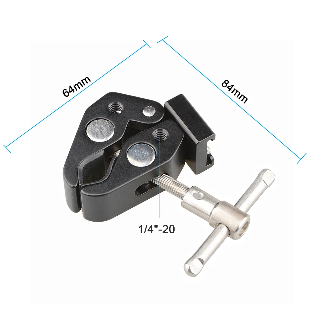 Супер Зажим CAMVATE с 1/4 &quot3/8&quot резьбовым отверстием для холодного башмака