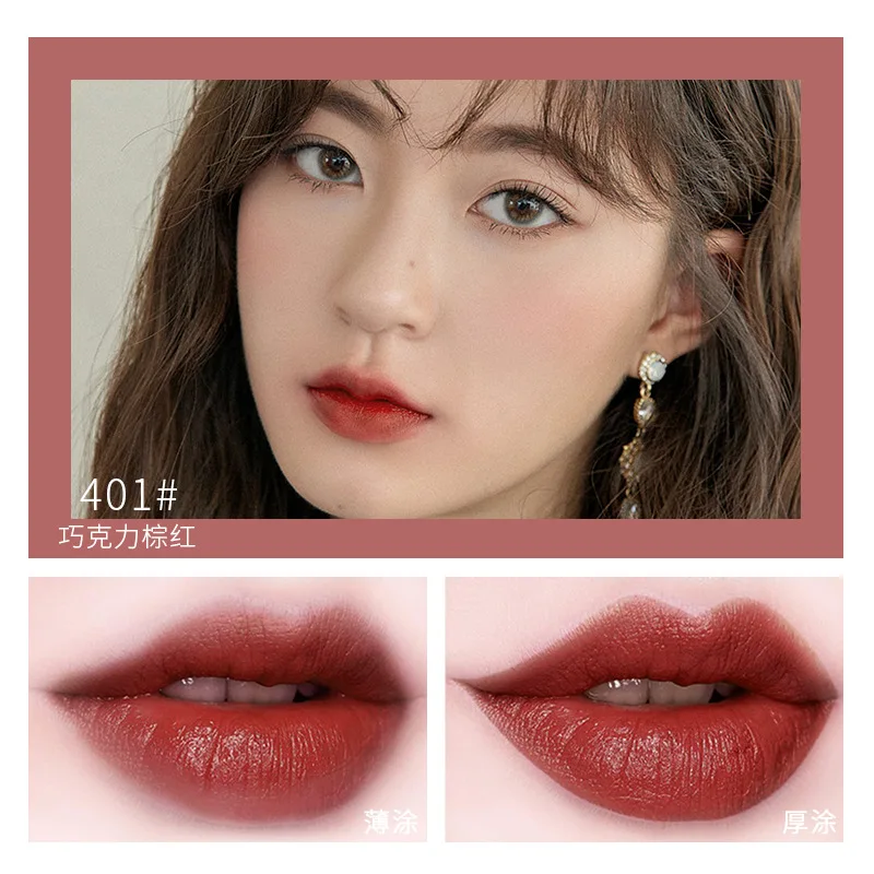 Flash Moment золото вино объем губы оттенок бархат матовая помада макияж Коричневый