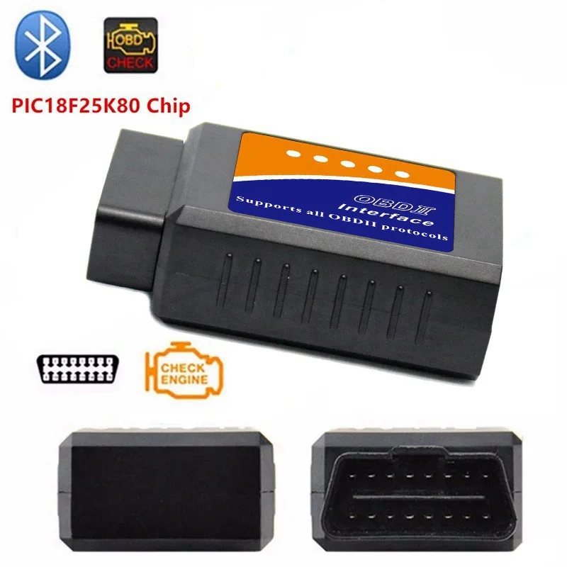 VicTsing OBD 2 ELM327 Bluetooth диагностический сканер двигателя Android PC автоматический