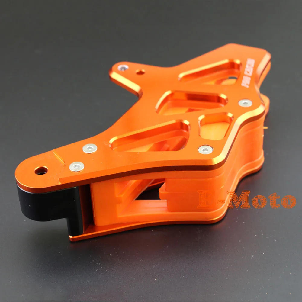 Оранжевая ЧПУ Заготовка оранжевая цепочка направляющая для KTM FREERIDE 250 R 350 2014 2016