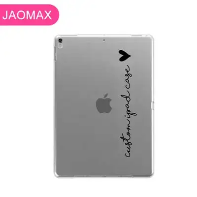 Jaomax печать на заказ заказной силиконовый чехол для iPad 9,7 дюймов дизайн сердца прозрачные Чехлы для iPad 9,7 дюймов