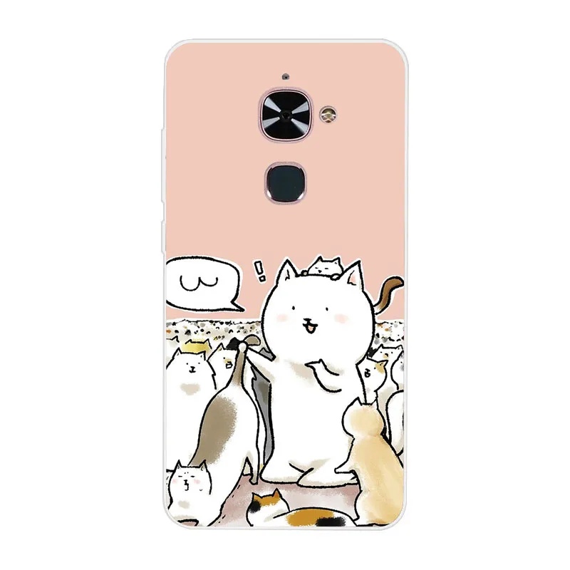 Чехол letv leeco le s3 x626 силиконовый чехол с изображением животных мягкая задняя
