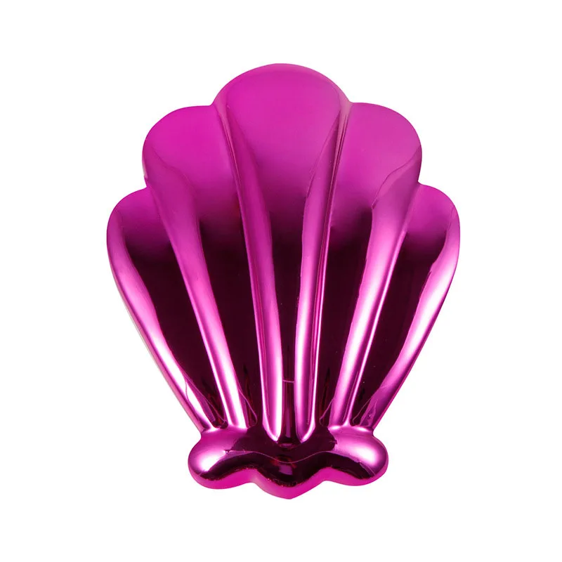 

Gradient Color Shell Hair Comb Plastic Anti-knot Comb Portable Hairdressing Comb