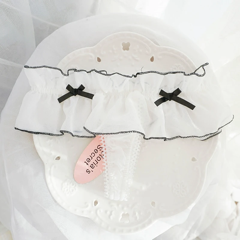Женское нижнее белье Lotus T шифоновые кружевные трусики-танга | Женская одежда