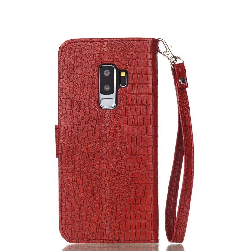 Wekays для samsung S9 Plus бизнес крокодил кошелек из змеиной кожи кожаный чехол для Fundas samsung Galaxy S9 Plus чехол S9 Plus