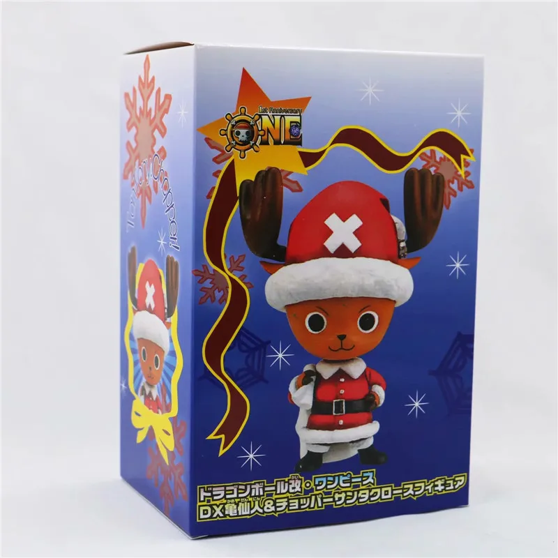 Новинка Рождественская фигурка чоппера игрушки Kawaii аниме Рождество Санки чоппер