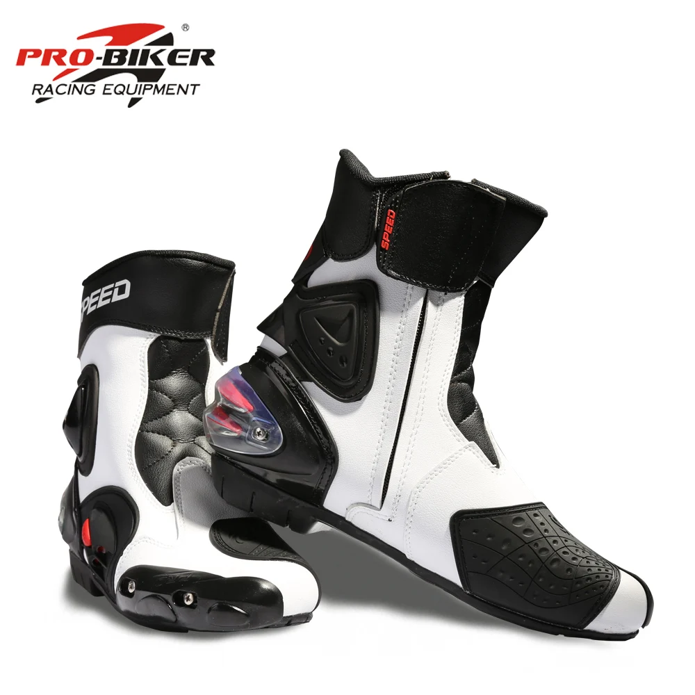 

Новые мотоциклетные ботинки pro-biker/гоночные ботинки, мотоциклетные ботинки/Водонепроницаемые ботинки для верховой езды