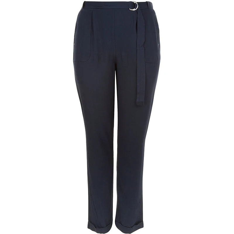 Плюс Размер! 2017 Весна Новая Мода Стильный Шнурок Талии Брюки Женские Случайные