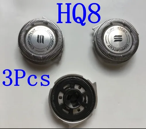 Сменная головка для бритвы PHILIPS HQ8 3 шт. HQ7180 HQ7200 HQ7240 HQ7290 HQ7742 HQ7760 HQ7762 HQ7780 HQ7782 HQ8830|hq8