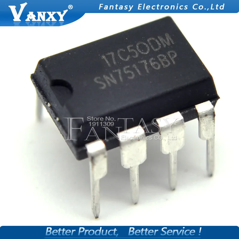10 шт. SN75176BP DIP8 SN75176 DIP 75176 DIP-8 новое и оригинальное IC