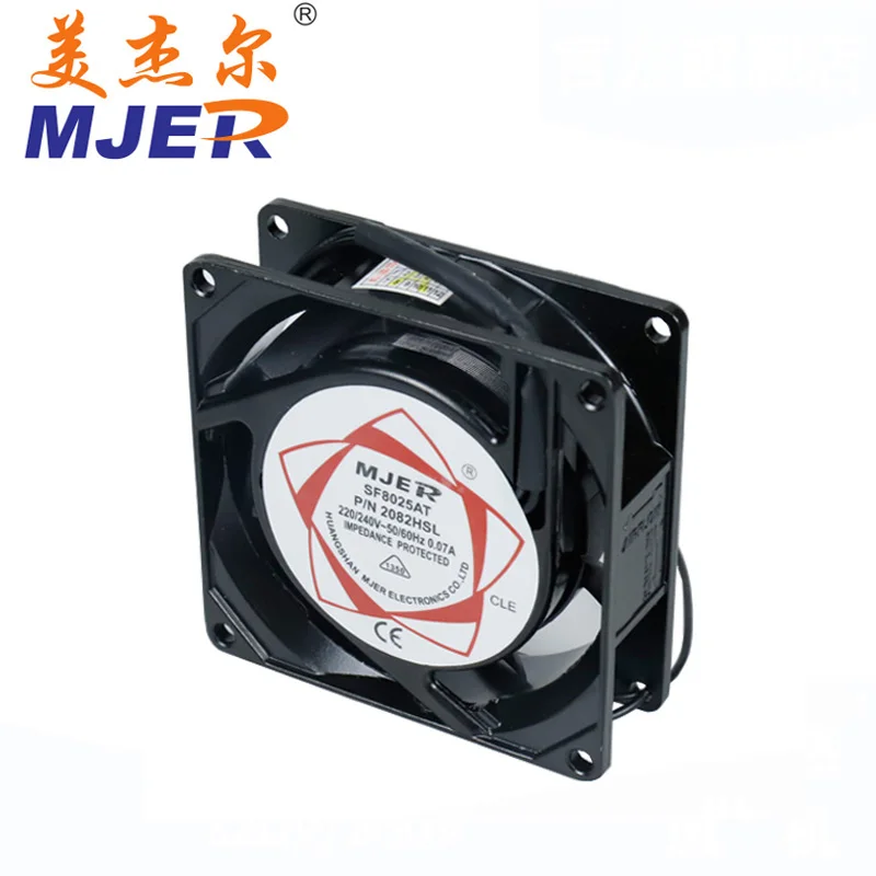 Вентилятор Cooler 220V 240V 8 см 80 мм втулка подшипника 80x80x25 вентиляции 0.14A