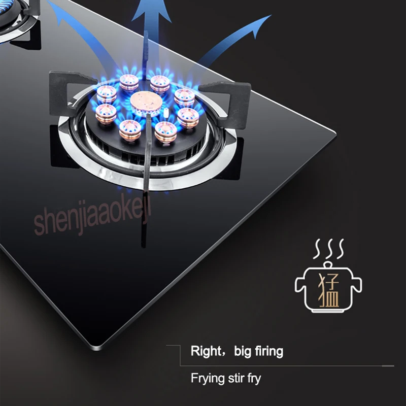 Газовая плита со сжиженным газом встроенная/настольная двухсторонняя XB205Y