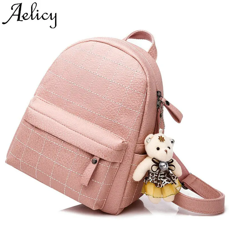 Aelicy Модный женский рюкзак с карманом для телефона высокого качества кулоном