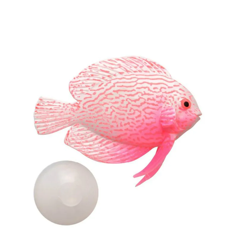 Силиконовые искусственные тропические рыбки аквариумные украшения плавающие