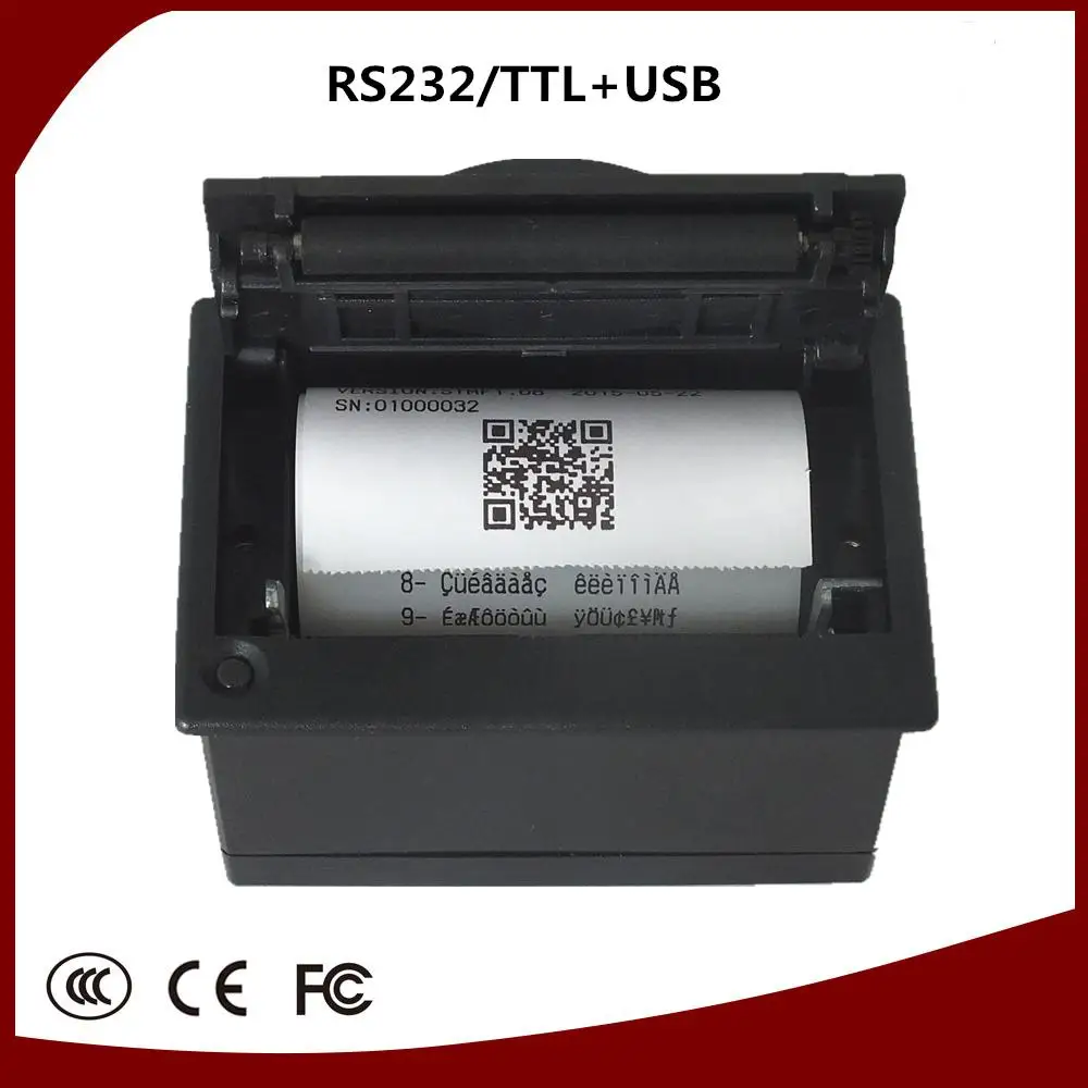 Оригинальный Фабричный телефон мини принтер диаметром 58 мм с низким уровнем шума