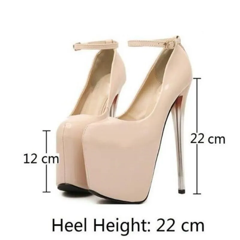 SDTRFT/Новая женская обувь на платформе женские туфли лодочки шпильке 22 см с круглым