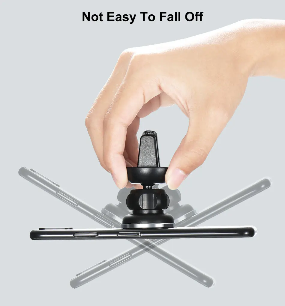 CASEIER магнитный автомобильный держатель телефона для iPhone Samsung 360 Air Mount магнитный держатель для телефона в автомобиле gps Стенд универсальные держатели подставка для телефона