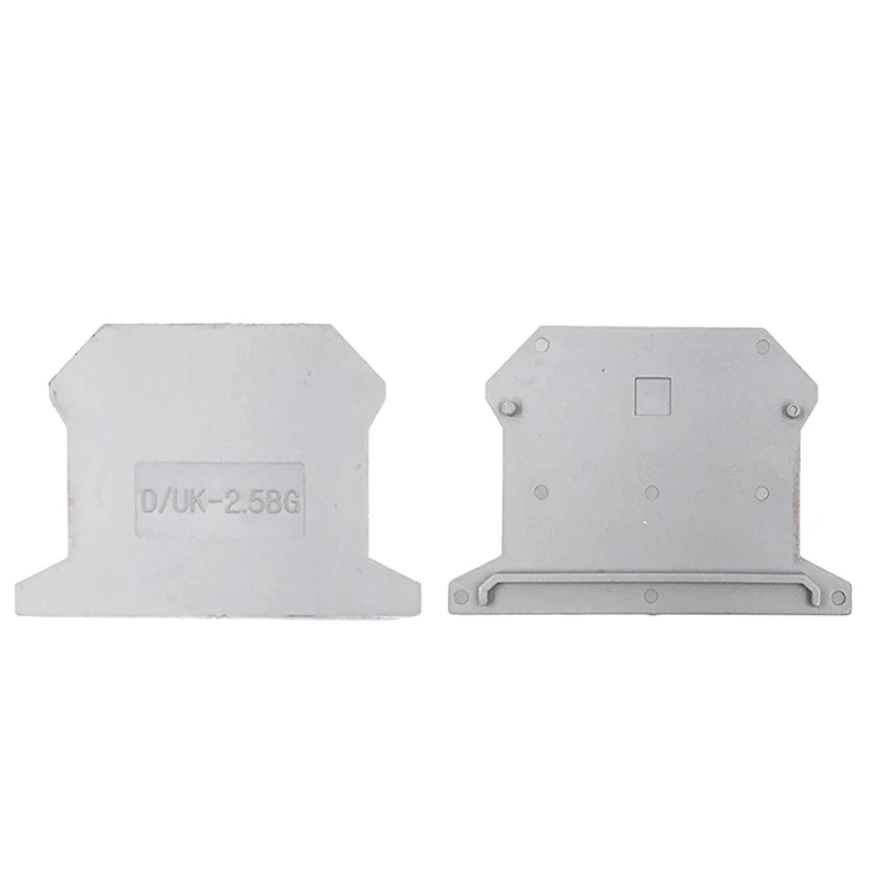 D/Uk-2.5Bg Din Rail Mounted Terminal Block End Cover (Pack Of 100) | Электроника