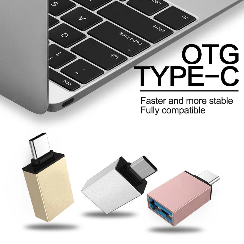 USB 3 1 Type C к 0 адаптер OTG для Chromebook Macbook Huawei P20 pro Xiaomi 4C Nexus 5X 6P LG G5|Переходники и