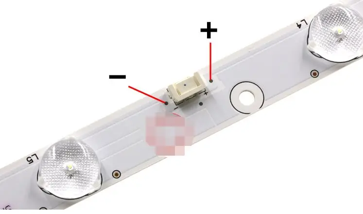 

NEW !! 6pcs 32'' 595mm*17mm 8leds LED Backlight Lamps LED Strips w/ Optical Lens Fliter for TV Monitor Panel24V