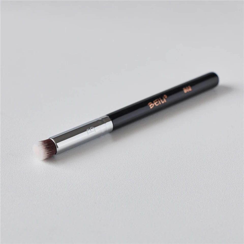 BEILI B02 плоская кисть Кабуки для консилера глаз Одиночная Кисть макияжа|makeup brushes|flat