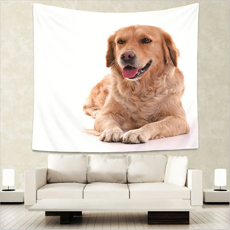 Модный гобелен свежий стиль Зебра/единорог/собака шаблон одеяло мягкие