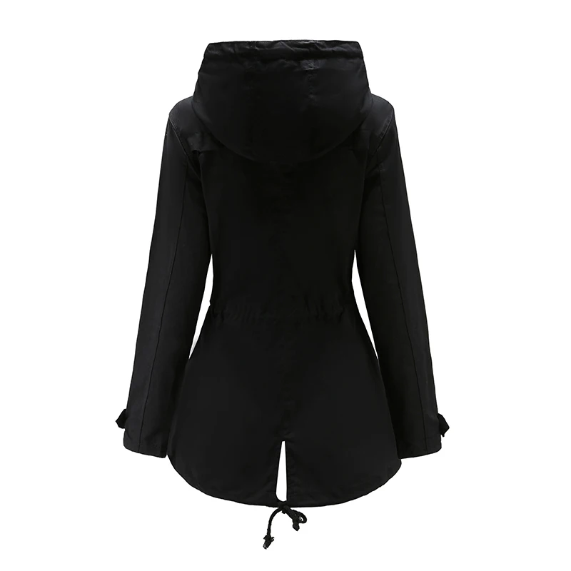 2018 новые модные дизайнерский бренд классический европейский Тренч хаки черный