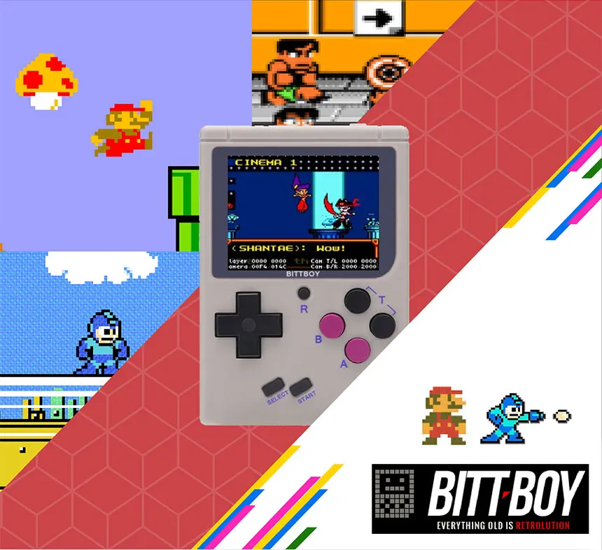 Игровая консоль, BittBoy V3+ 8 GB, ретро-консоль, ручной игры игроки, поддержка больше классических игр для детей ностальгические плеер
