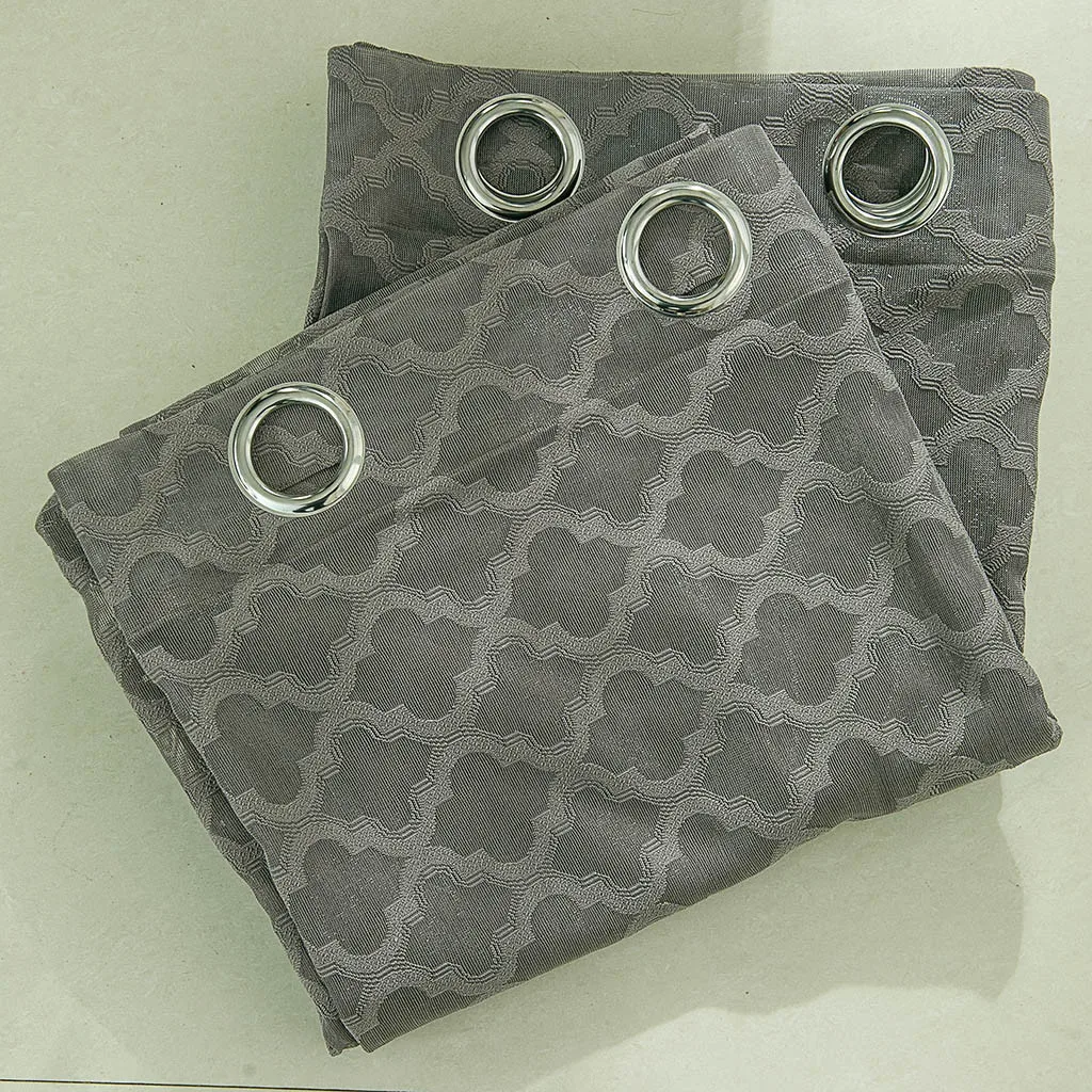 1 шт. элегантные кружевные геометрические Изящные тюлевые оконные шторы