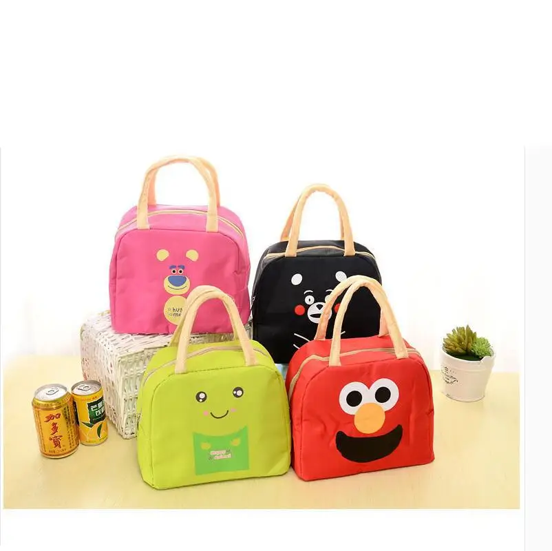 Сумка для ланча с мультипликационным принтом большая утолщенная изоляция BaoBing