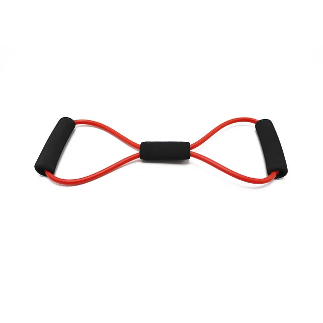 Эластичная лента для йоги Crossfit Pull Rope тренировочная эластичная лента Упражнение Фитнес-оборудование для тренировки - Цвет: Красный