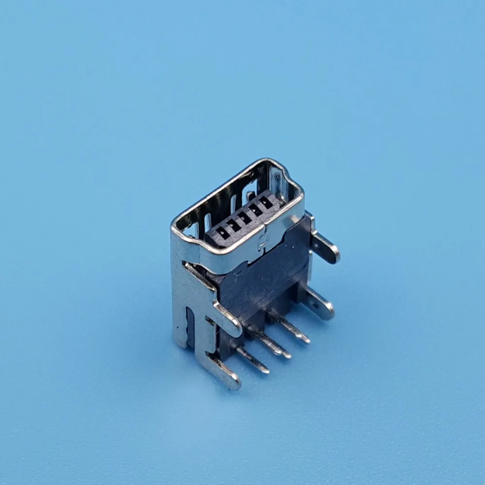 100 шт. коннектор для монтажа на печатную плату 5pin 4 ножки | Обустройство дома