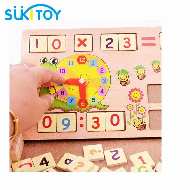 Sukitoy классический Математика Деревянные игрушки в том числе 100 шт. Щупы для