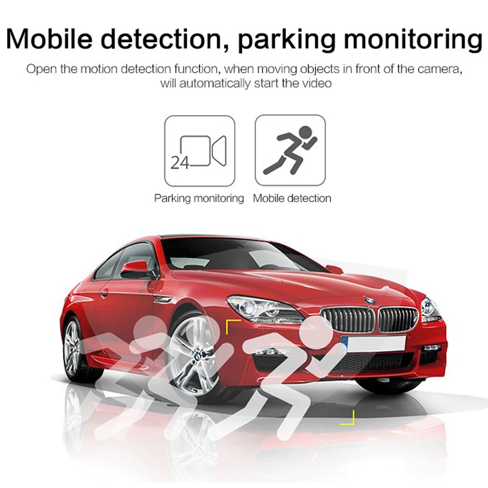 Beidouyh Скрытая Wi-Fi Автомобильные видеорегистраторы регистраторы HD 1080 P видео