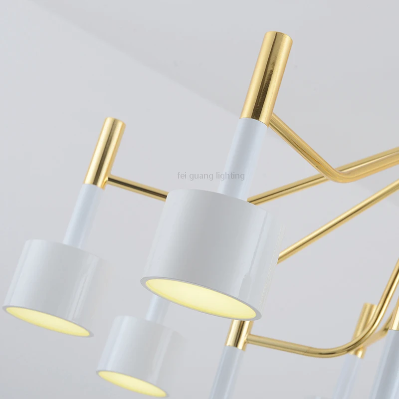 Железная Люстра для гостиной светильник в стиле ретро Современная американская